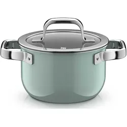WMF Kochtopf FUSIONTEC MINERAL PRO Eucalyptus Haze, Pfanne + Kochtopf, Grün