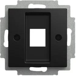 Busch-Jaeger Einsatz Mod-Jack schwarz matt Busch-balance SI 2561-915 Schraubbefestigung