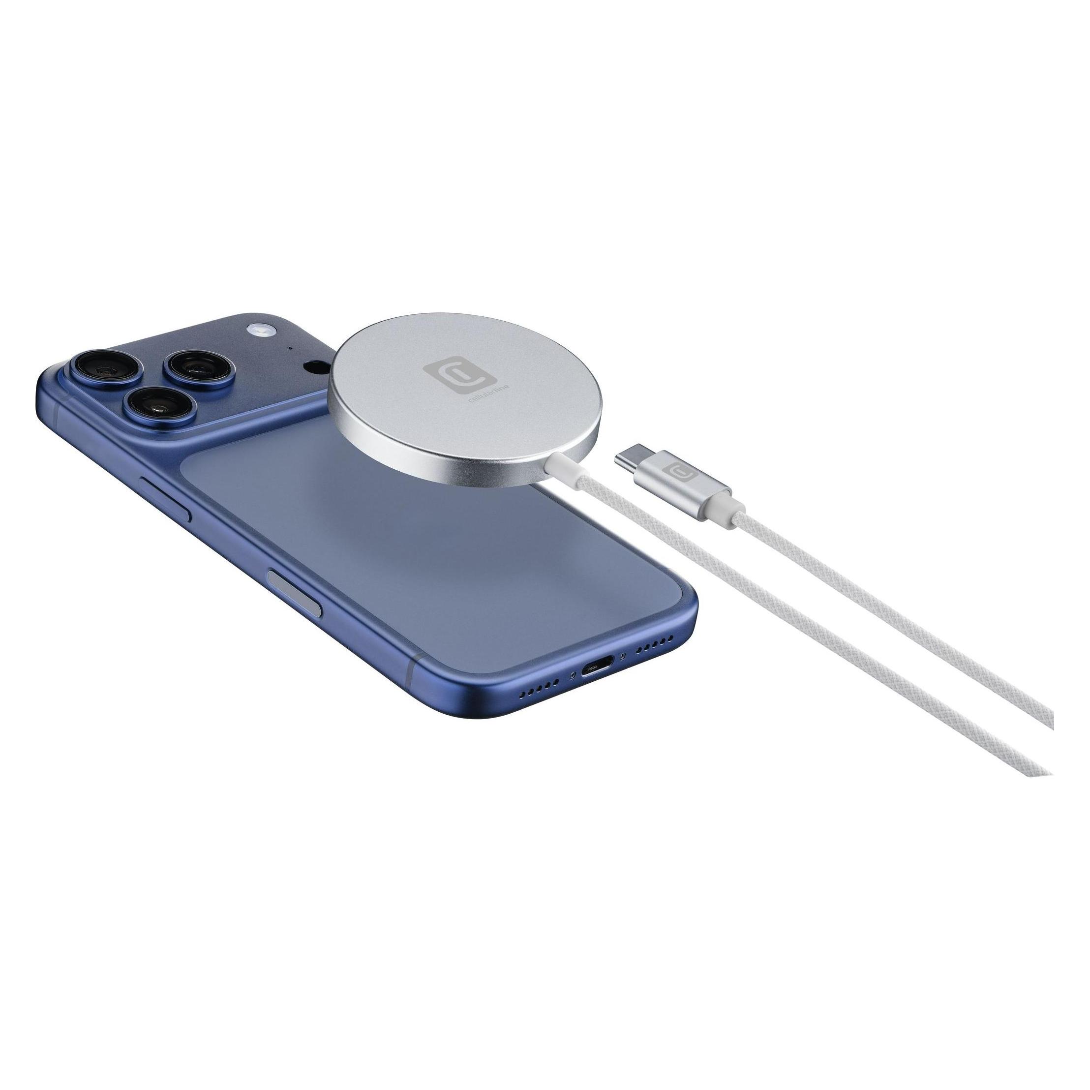 Cellularline Magnetischer Wireless-Lader Qi2.2, 25W (25 W) (WIRPADMAGQI25W)