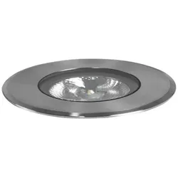 Brumberg 14037223 LED-Bodeneinbauleuchte V4A, IP67, edelstahl matt, rund, SK: III, Spannung: 24 V