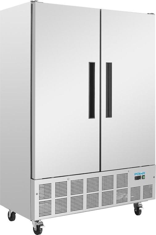 Polar Serie G Slimline Gefrierschrank Edelstahl 960L