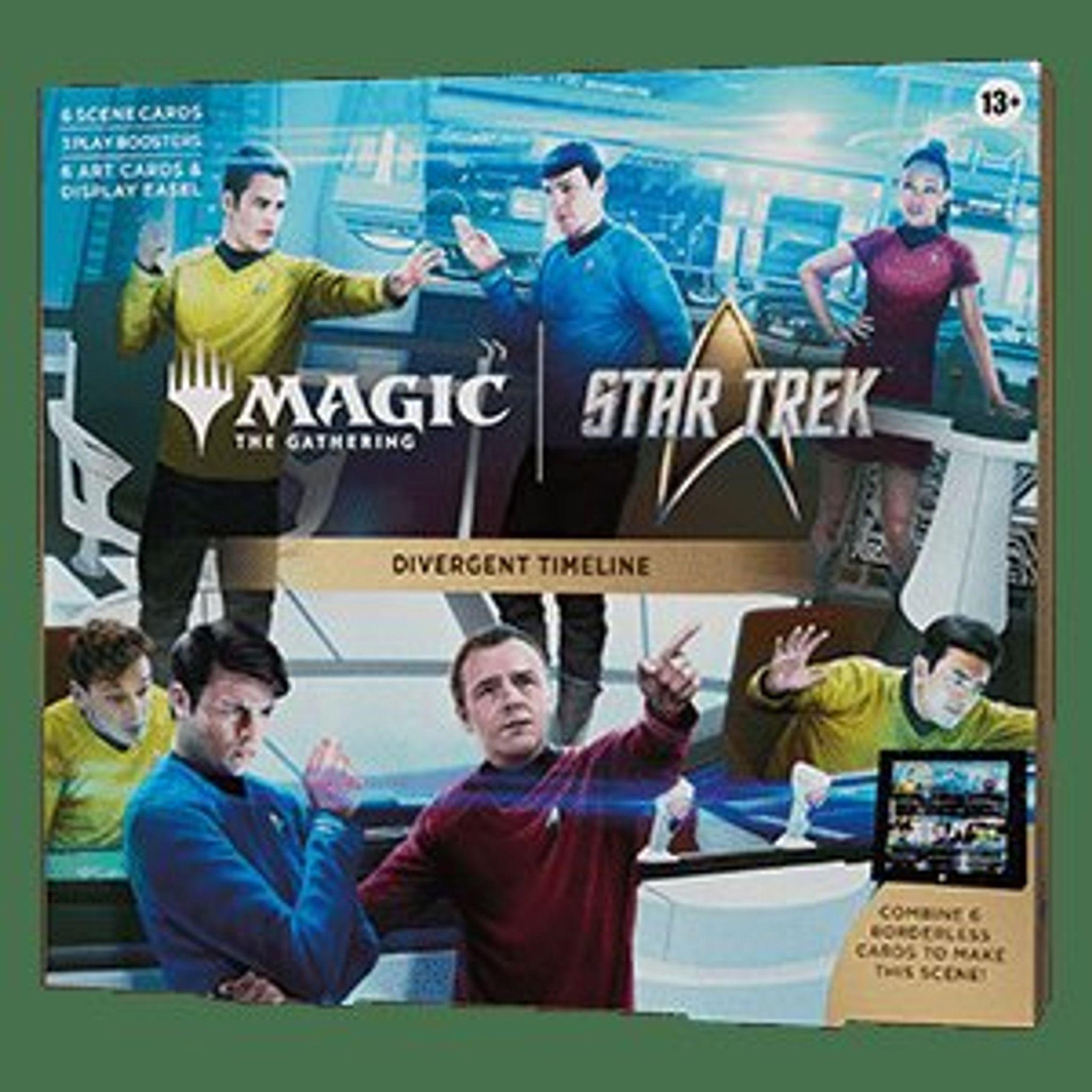 Magic: The Gathering Star Trek: Divergent Timeline Scene Box van Wizards of the Coast