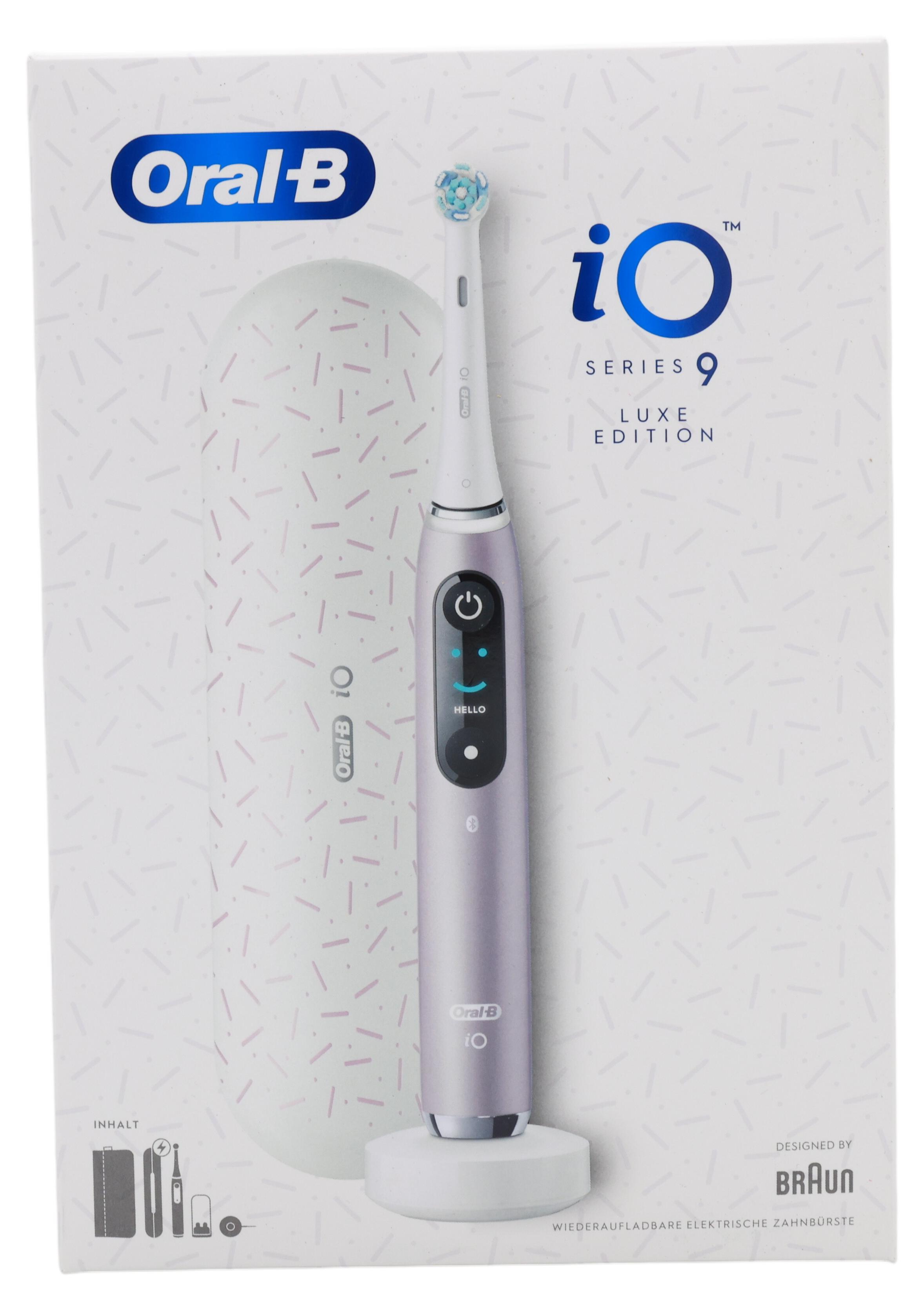 Braun Oral-B iO Series 9 Rose Quartz Luxe Edition