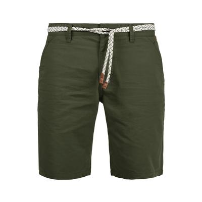 Chinoshorts BLEND "Chinoshorts BHRagna", Herren, Gr. XXL, N-Gr, grün (dusty grün), Obermaterial: 100% Baumwolle CO., Hosen Chinoshorts