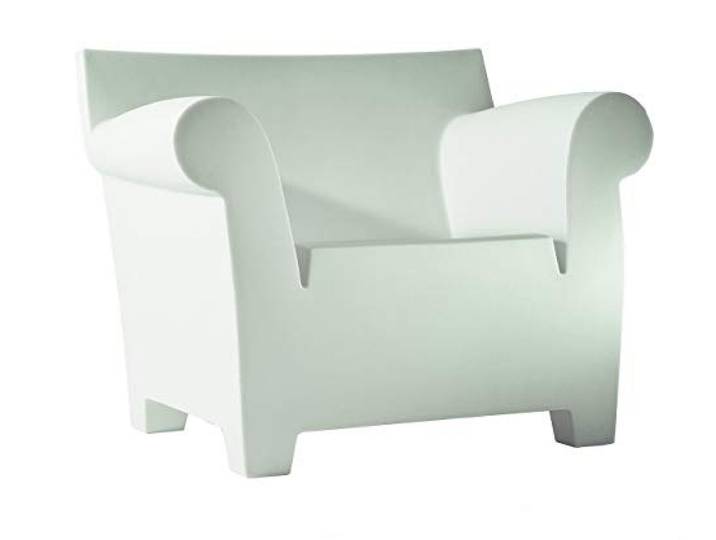 Kartell Bubble Club Sessel, Plastik, weiß, 75 x 78 x 102 cm