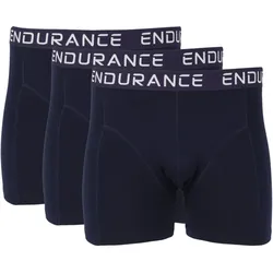 3er Pack ENDURANCE Burke Boxershorts Herren 2002S - navy S