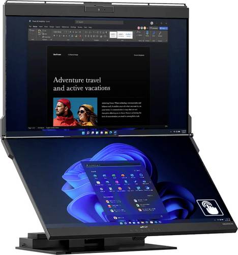 Mobile Pixels Geminos X LCD-Monitor EEK A (A - G) 61cm (24 Zoll) 16:9