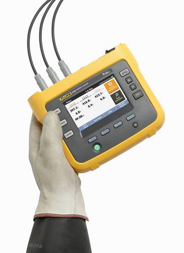 Fluke FLUKE-1732/EUS Datenmanager 3phasig inkl. Stromzangen, Grafisches Display