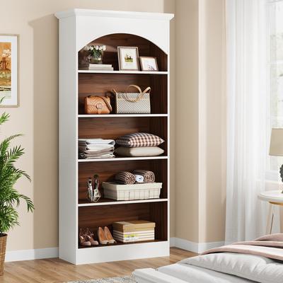 Bluebell 71 Inches 5-shelf Tall Bookcase Bookshelf for Living Room Home Office