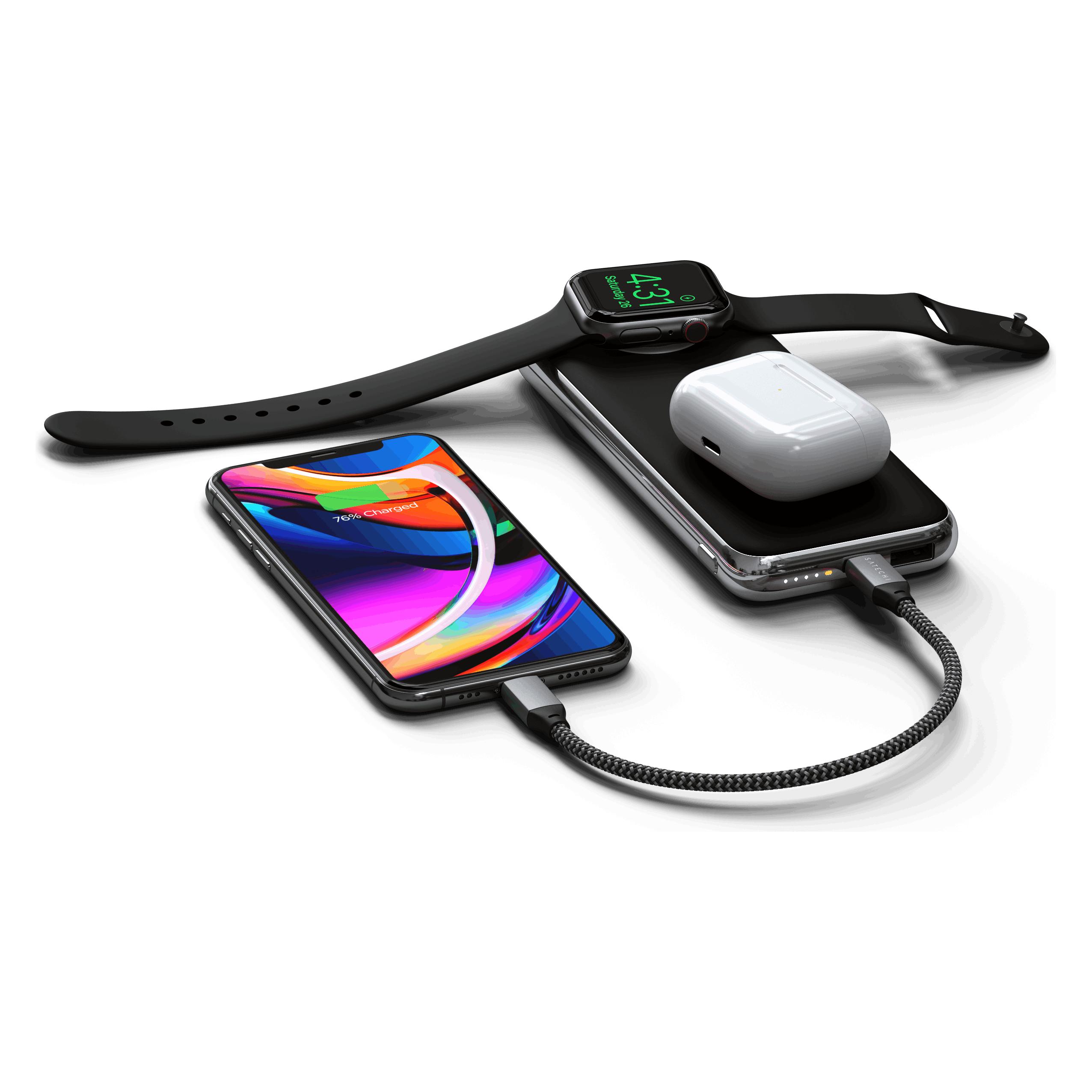 Satechi Quatro (10000 mAh, 60 W) (ST-UC10WPBM)