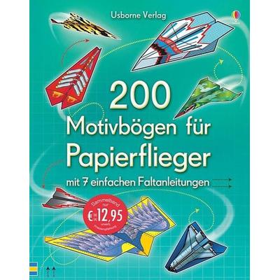 200 Motivbögen für Papierflieger, Nonbook von , Usborne, 978-1-78232-302-0