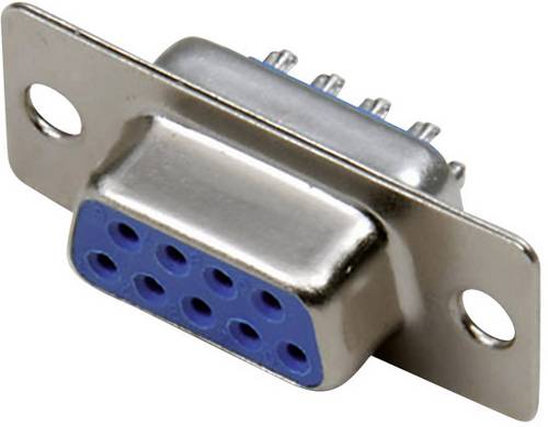BKL Electronic 10120005 D-SUB Buchse 180° Polzahl: 9 Lötkelch