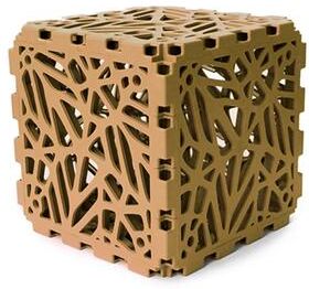 Oakland Living Corporation Bion Modular Cube – 10-Cube Set   Solid Structural Blocks for Furniture & Décor