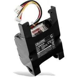 Cellonic Akku für Bosch Readyy 20V Max, BCHF220B, BCHF220B/02, 11038976, 11021499, Staubsauger Zubehör, Schwarz
