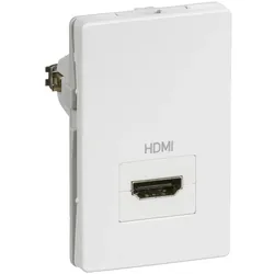 LK FUGA HDMI-udtag passivt, 112 modul, hvid (Sonstige), SAT Zubehör, Weiss