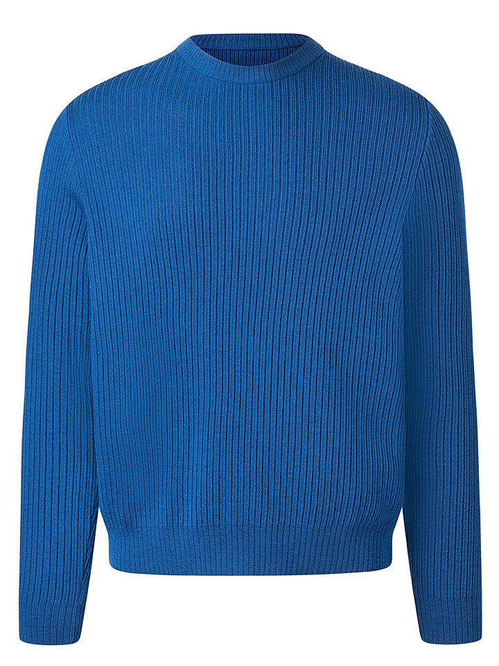 Maerz Muenchen Wollpullover in Blau - 58
