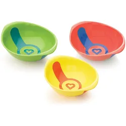 Munchkin, Kindergeschirr + Kinderbesteck, Schalen White Hot (3 Stk)