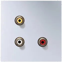 Jung Multimedia-Anschluss alu MA AL 1031
