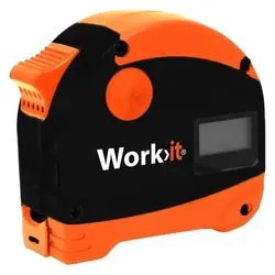 Work>it, Längenmesswerkzeug, Work>it målebånd med laserafstandsmåler 5 + 40 meter (5 m)