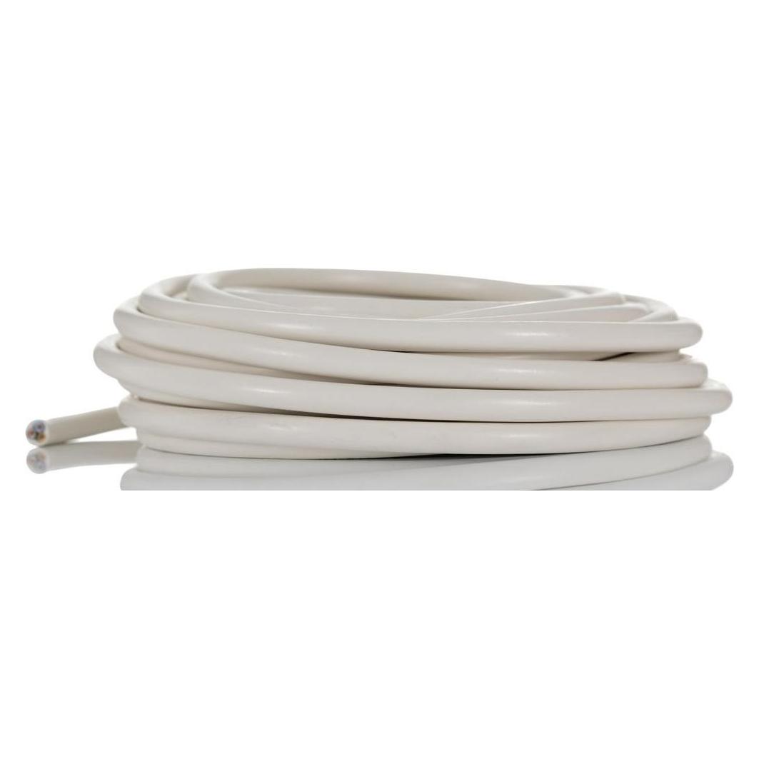 RS PRO Netzkabel, 3-adrig Typ Netzleitung Weiss x 3 (10 m) (2537008)