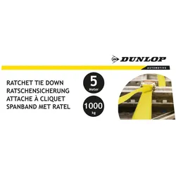 Dunlop, Spanngurt + Ladungssicherung, Tie down ratchet 1000kg