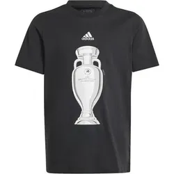 ADIDAS Kinder Fanshirt Official Emblem Trophy Kids, Größe 176 in Schwarz Schwarz
