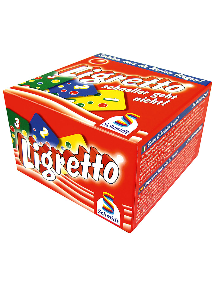 Schmidt Spiele Kartenspiel "Ligretto" in Rot - ab 8 Jahren - onesize