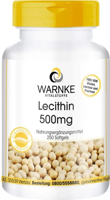 Lecithin 500 mg Kapseln 250 St