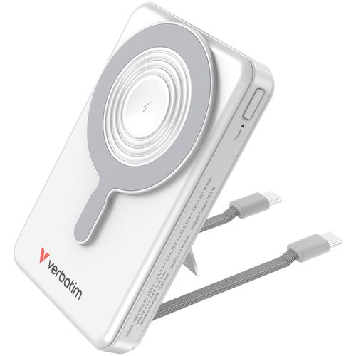 Verbatim Charge?n?Go Power Bank 2C & Display 10000mAh silver