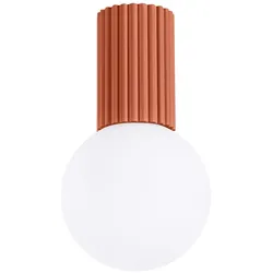 Sollux Plafond HALO roter Ocker IP44