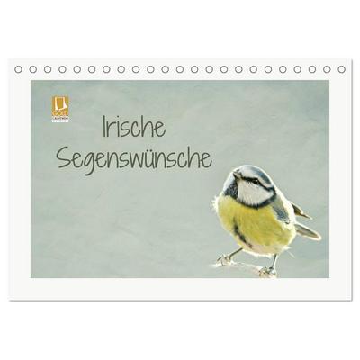 Irische Segenswünsche (Tischkalender 2026 DIN A5 quer), CALVENDO Monatskalender