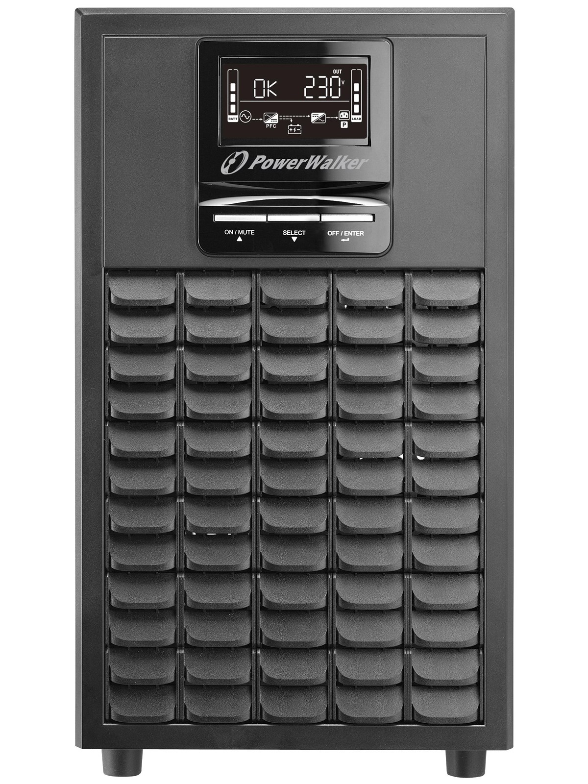 BlueWalker 10122110 - PowerWalker VFI CG PF1 - 2000VA/2000W - On-Line UPS