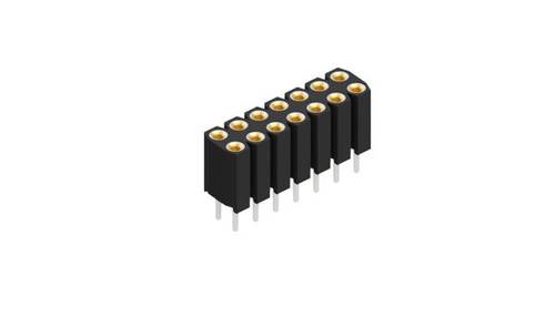 Fischer Elektronik Buchsenleiste (Präzision) Anzahl Reihen: 2 10026732 10St.