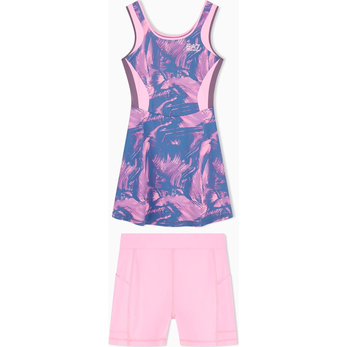 EA7 Tennis Pro Dress - Tennis Pro Dress fancy iris orchid (FA074) S 7W001322 AF14524-FA074-S