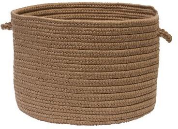 Boca Raton Basket by Colonial Mills in Cashew (Size 18X18X12)