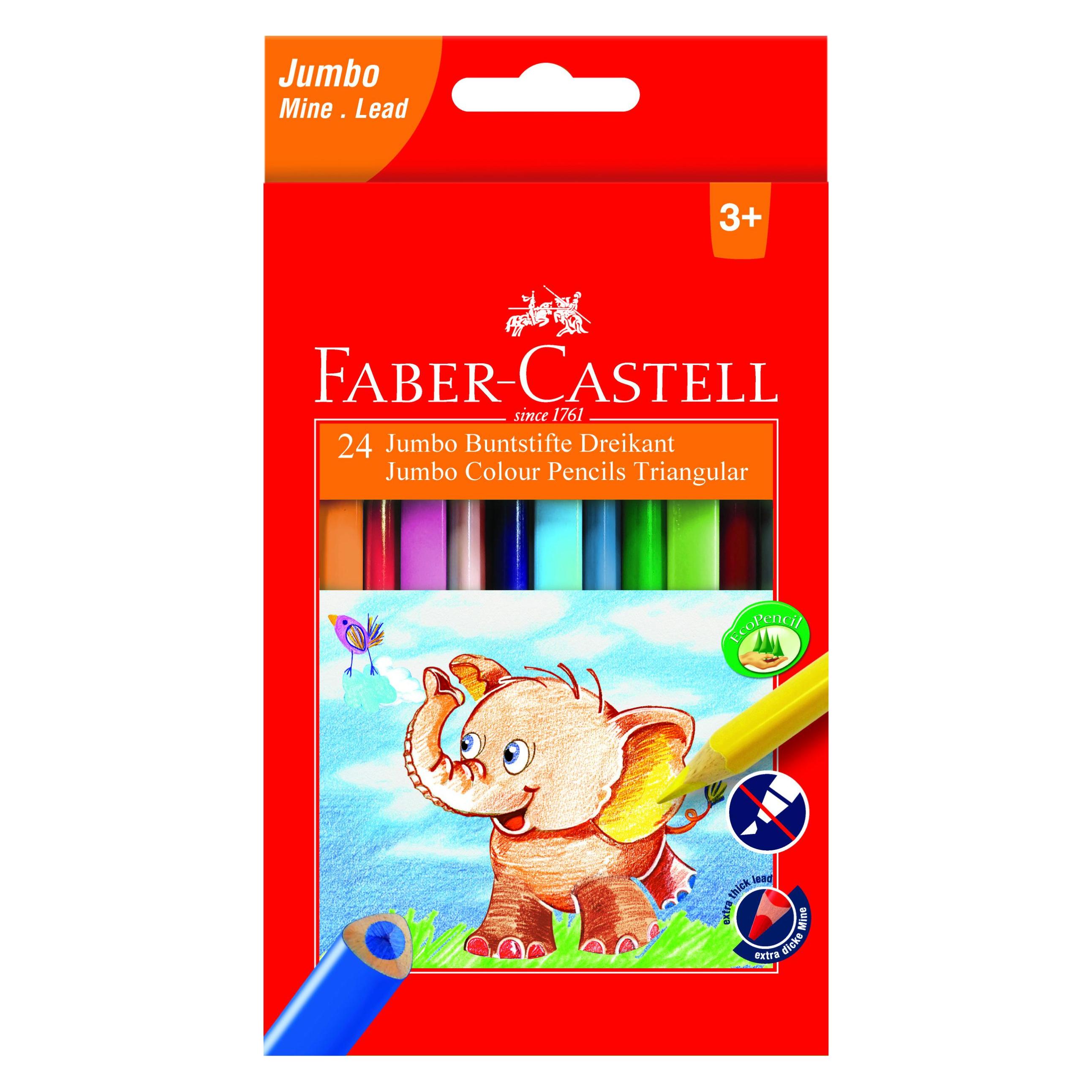 Faber-Castell JUMBO - Farbstifte (24x) (116524)