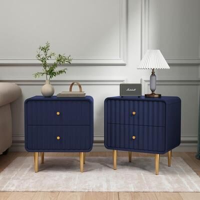 No Modern Nightstand Set of 2