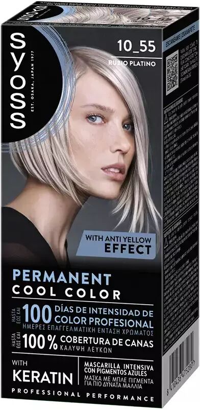 Syoss Permanent Color 1 Unit 10.55-Platinum Blonde