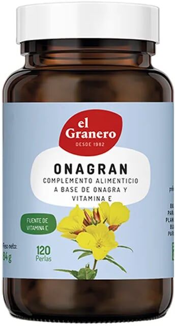 El Granero Integral Aceite de Onagra 120 Perlas