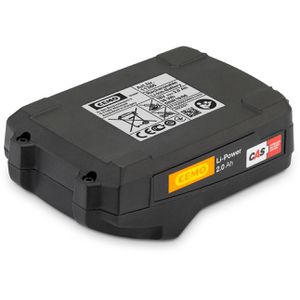 CEMO Werkzeugakku 11386, 18V / 2,0Ah, Schiebeakku