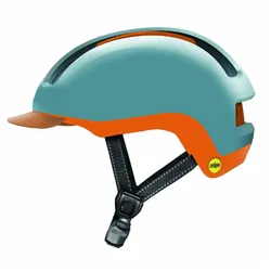 Nutcase Vio Adventure MIPS Helm mit Beleuchtung, Größe L/XL, Gravelstroke