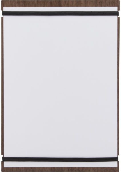 Securit Walnut Tablet Menuholder   A4