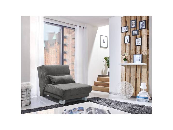 Fauteuil convertible Rakir Gris Microfibre Enza 80 x 86 x 95cm