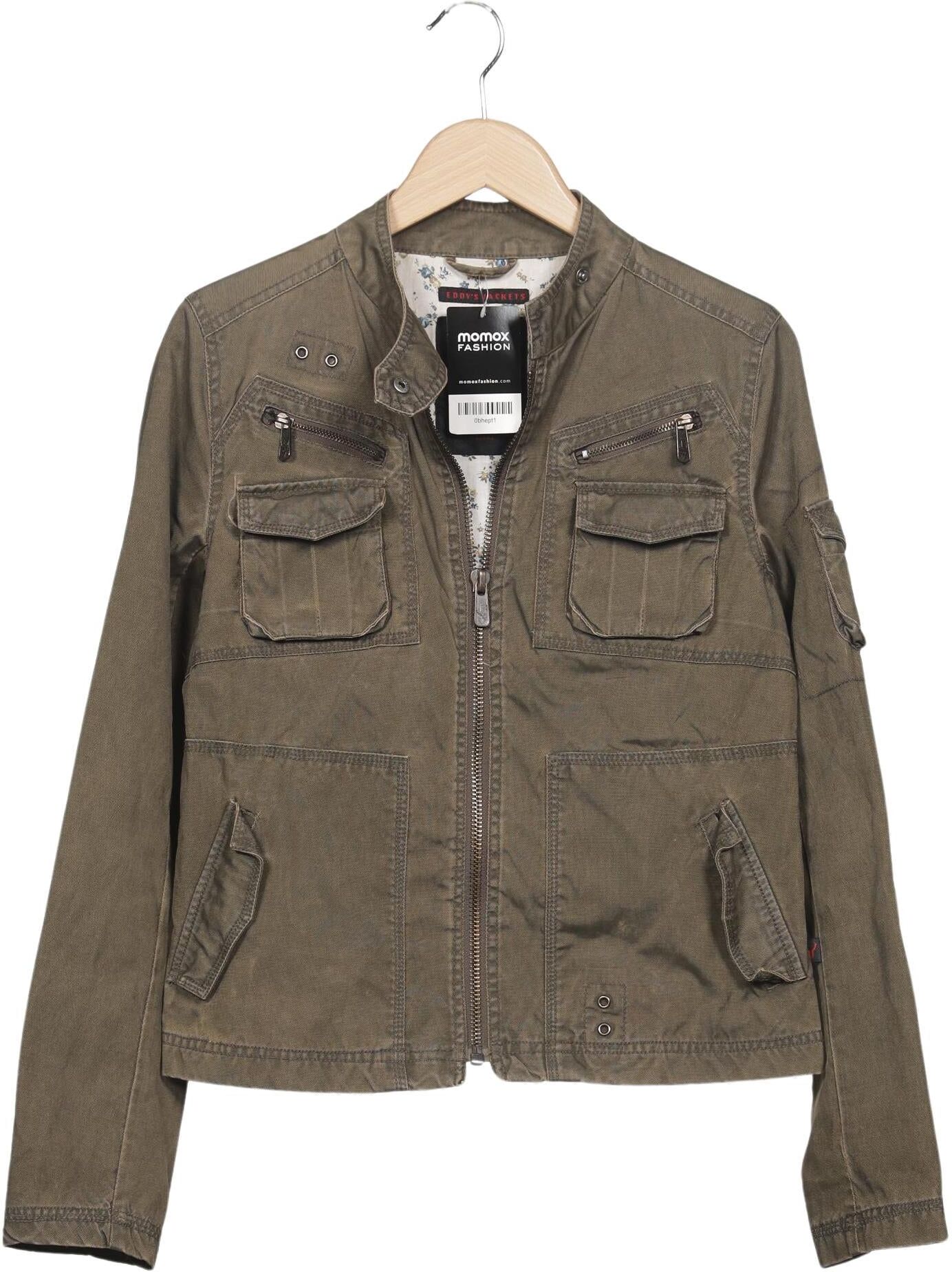 Eddys Jackets Damen Jacke, Grün, Gr. M, Synthetik / Baumwolle - Second Hand
