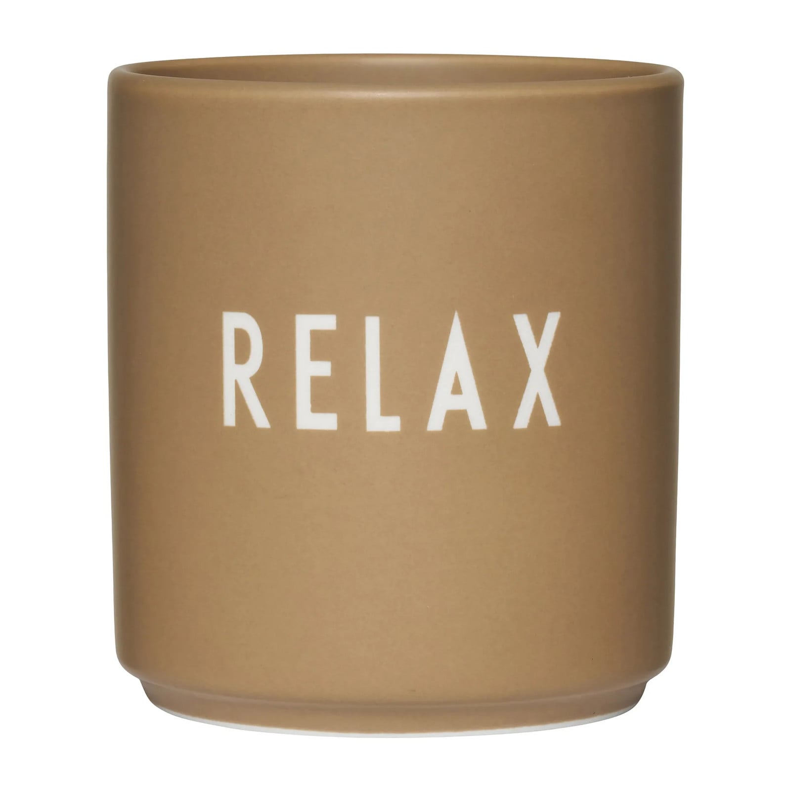 Design Letters Favoriete mok Relax-camel 25 cl