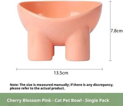 Uplift Essentials Modern Orthopedic Elevated Pet Feeder pink