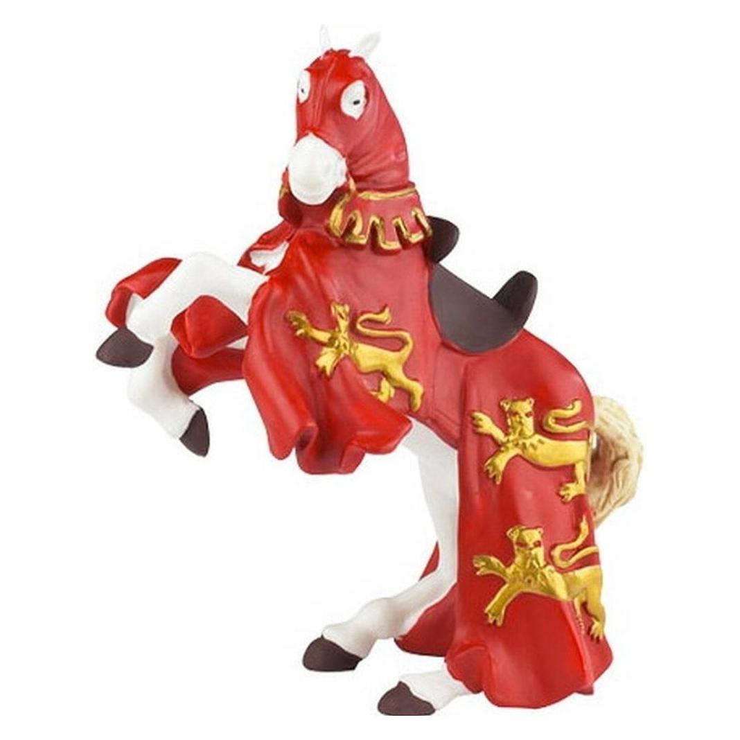 Papo Pferd von Richard Löwenherz, rot (39340)