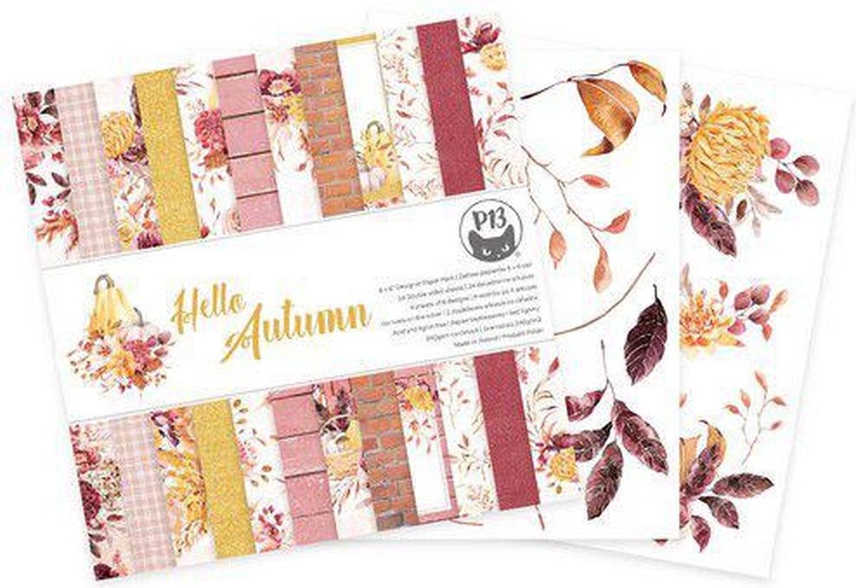 Piatek13 Paper pad Hello Autumn 6x6 P13-HAU-09