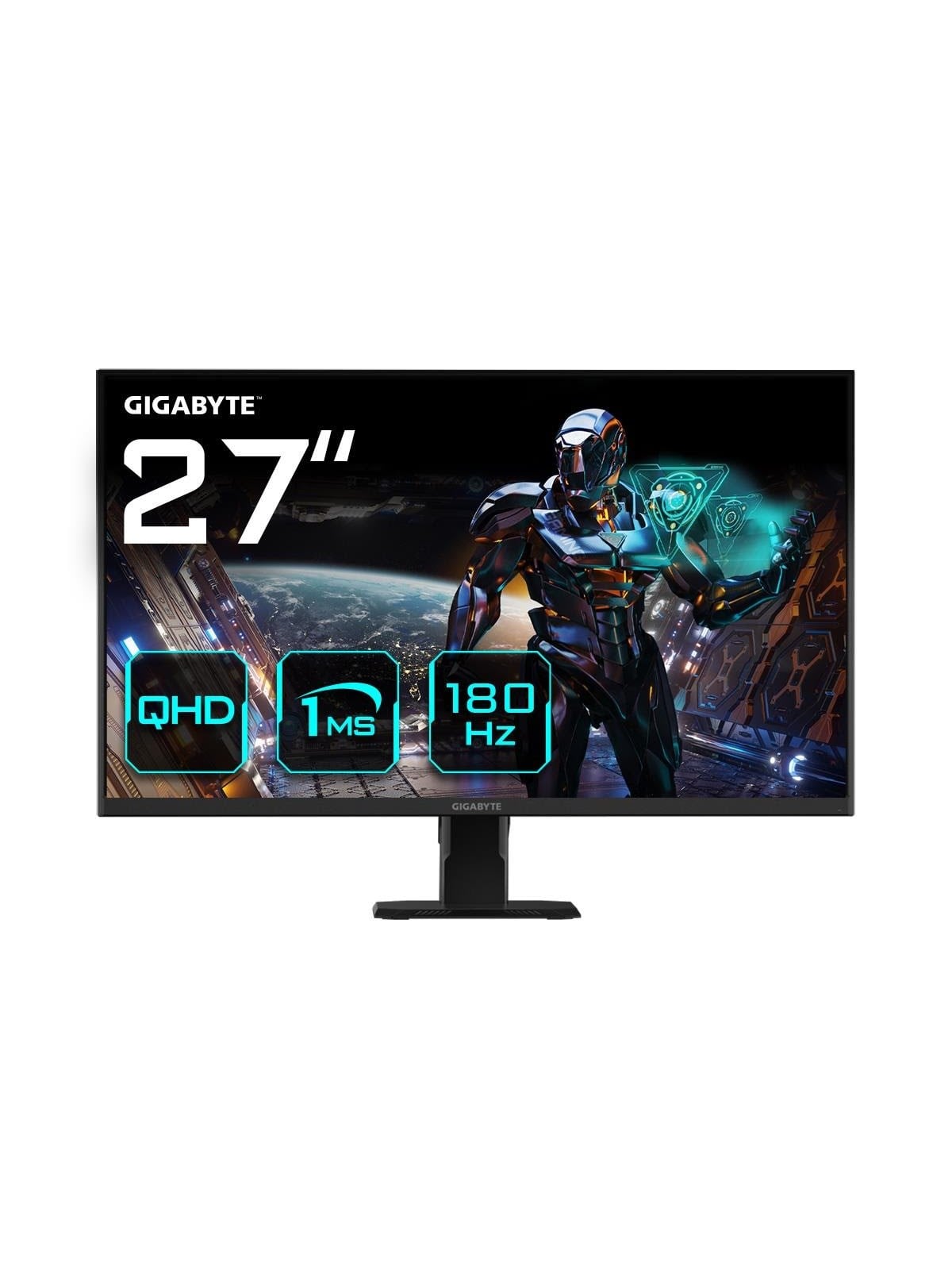 27" GIGABYTE GS27QA - 2560x1440 (QHD) - 180Hz - IPS