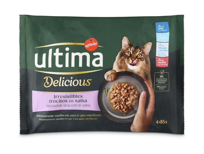 Ultima Cat F&D Multipack Fisch 4x85g
